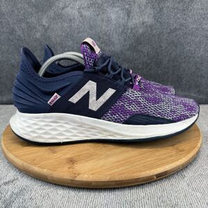 New Balance Fresh Foam Vongo v2 Shoe Women Size 12 D Purple Navy Running Sneaker